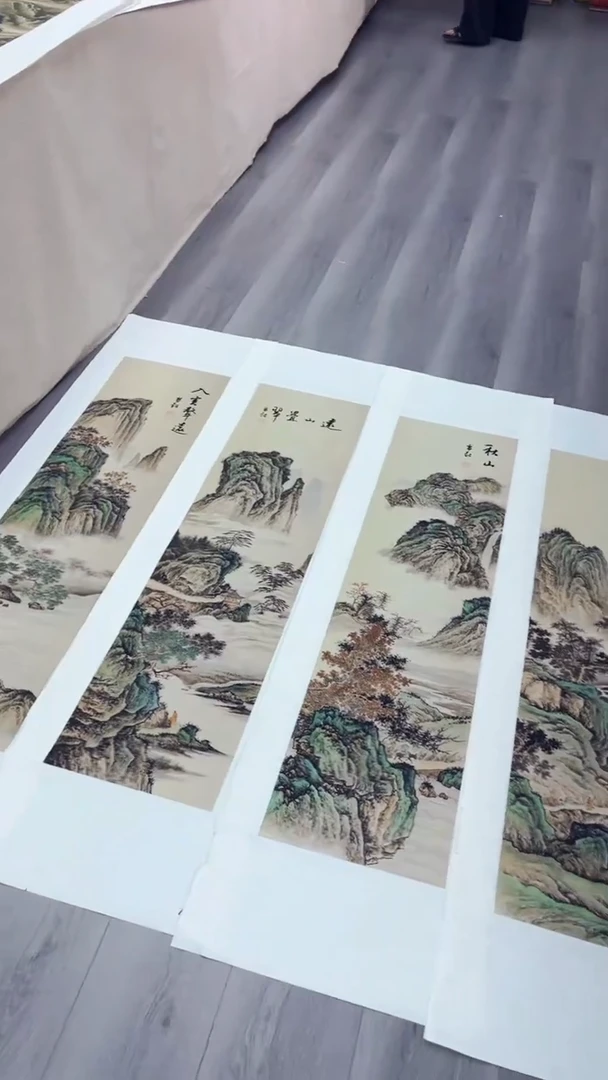 国画匠铜文心精选国画风系列
