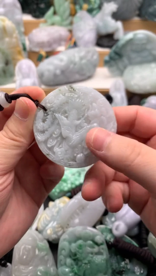 吊坠(不含链)未镶嵌翡翠1