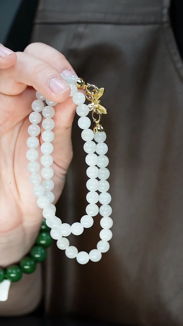 项链未镶嵌和田玉（白玉）3