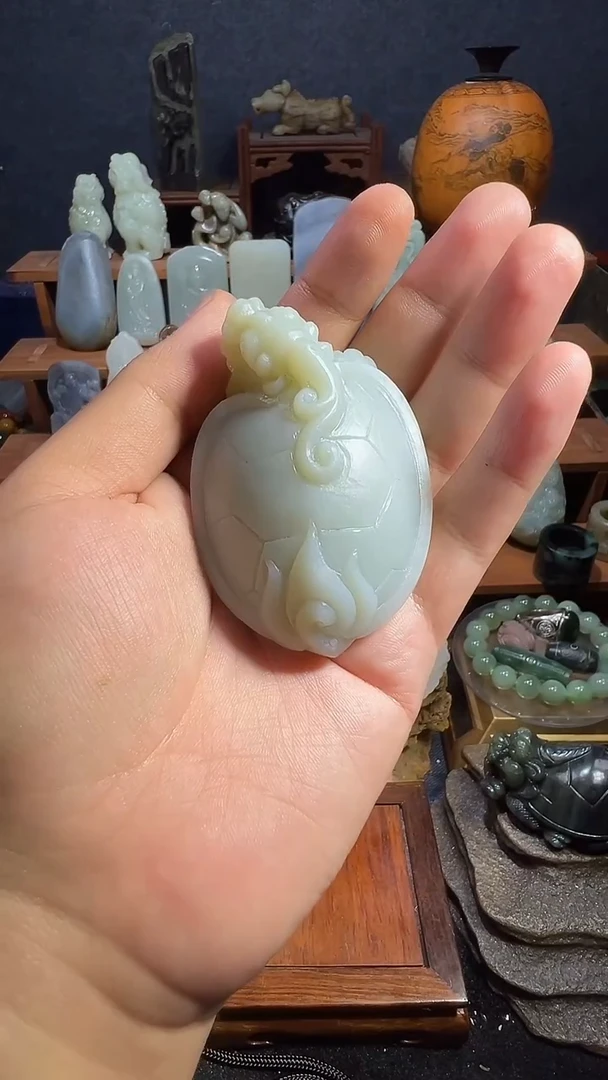 颈饰未镶嵌和田玉小****V1