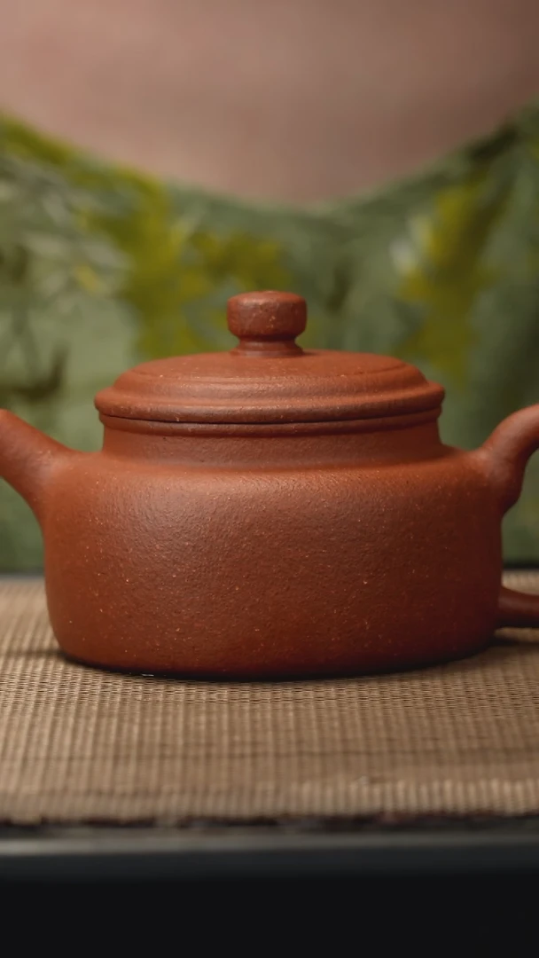 茶壶紫砂宝山红降坡德钟210