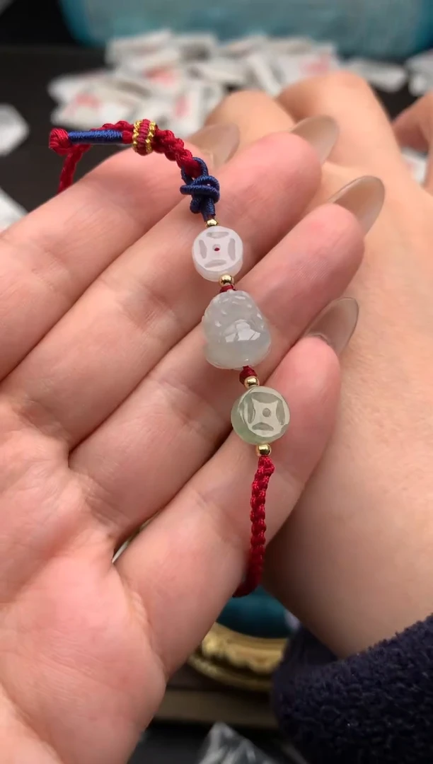 【闪购商品】翡翠手绳未镶嵌  一