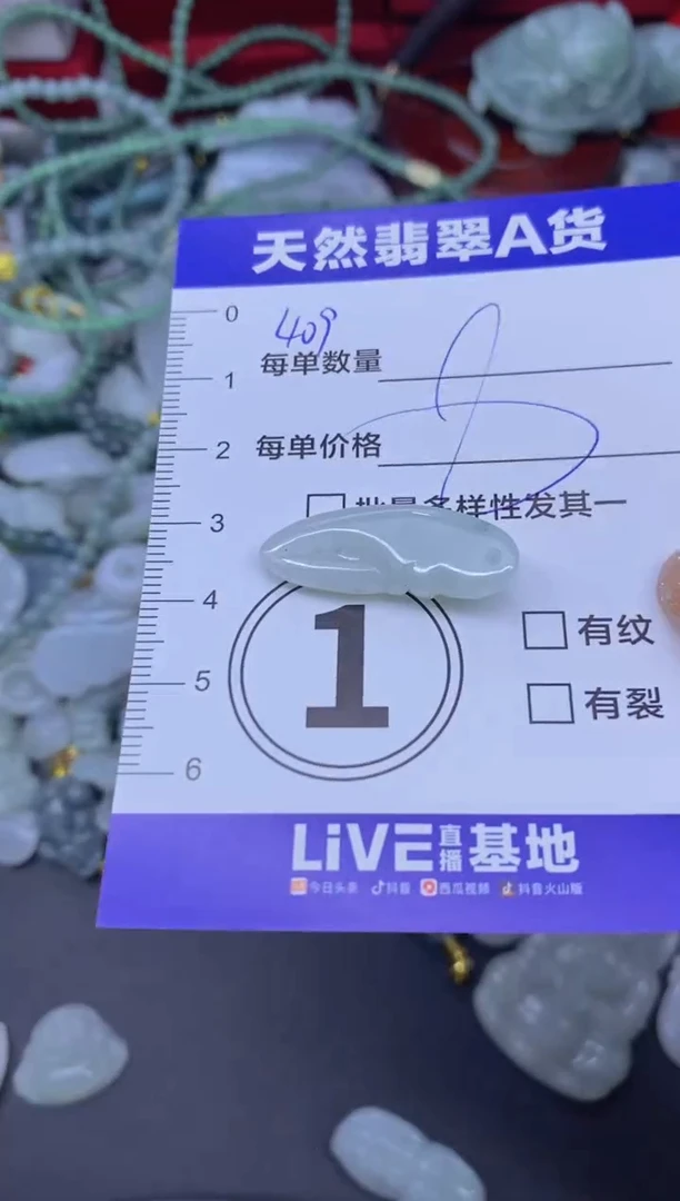 颈饰未镶嵌翡翠天然翡翠A货批量多样性发一件
