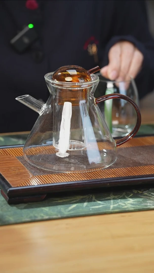 茶咖壶高硼硅玻璃