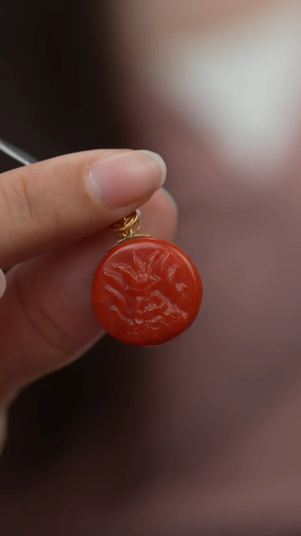 未镶嵌X100（多样性发一件）南红玛瑙吊坠