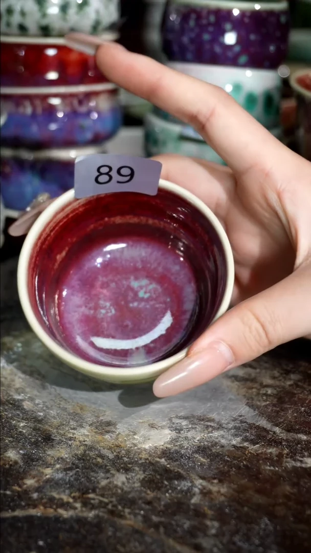 摆件精品窑变钧瓷茶器