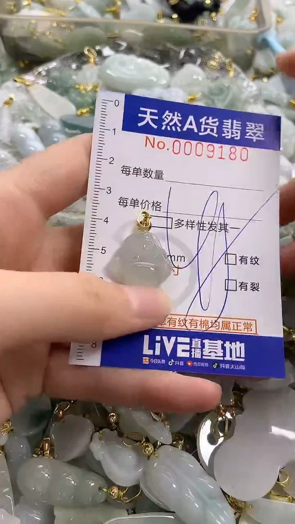 颈饰未镶嵌翡翠天然A货翡翠