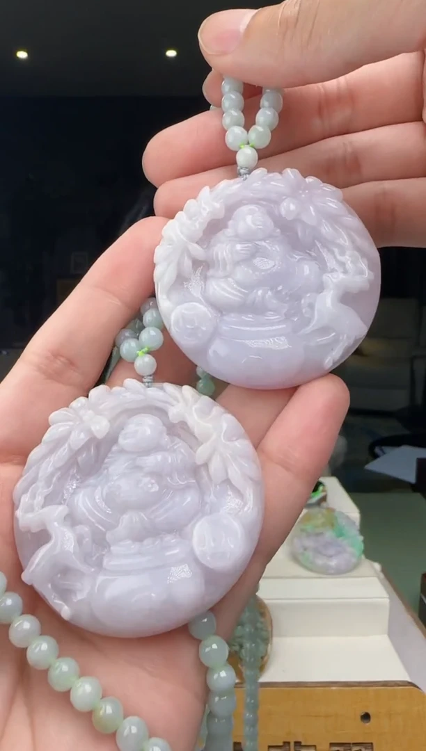 【闪购商品】翡翠吊坠(赠链)未镶嵌多样性发一XM@@WS1WX27087