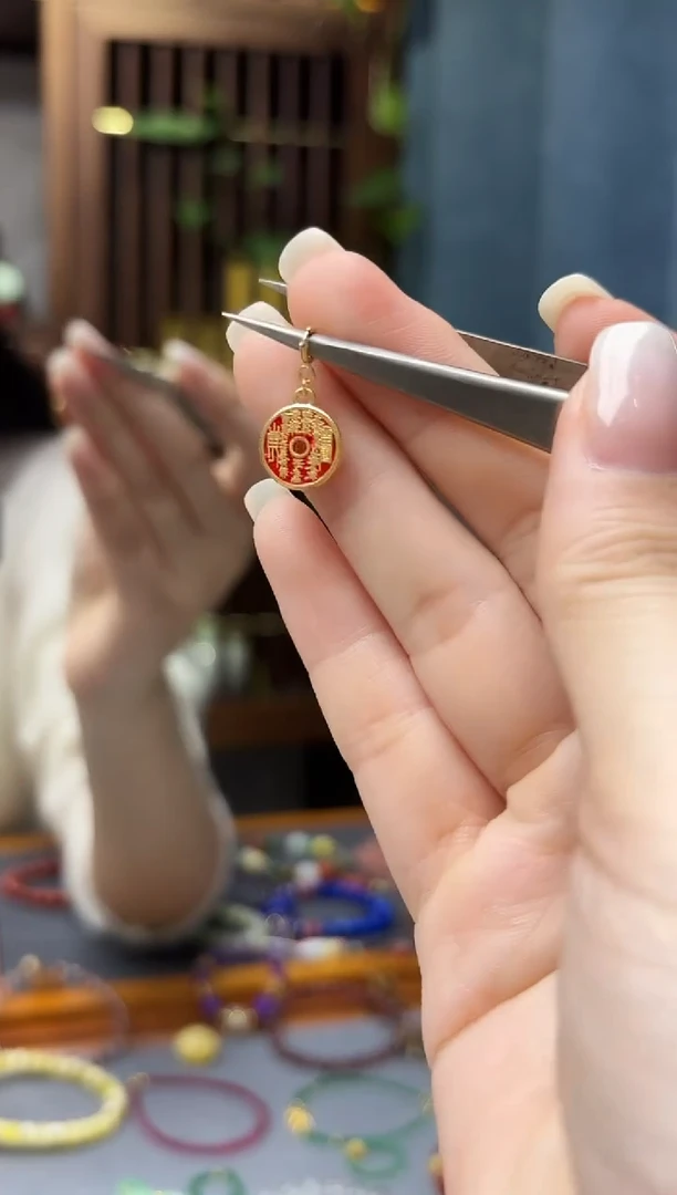 颈饰18K金18K金吊坠MY赠链