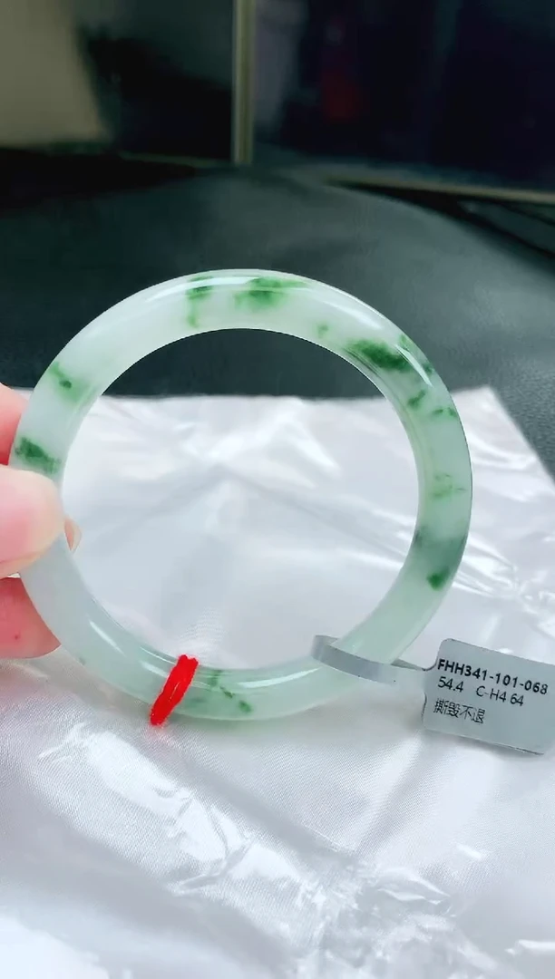 未镶嵌手镯翡翠缅甸天然A货翡翠手镯5455