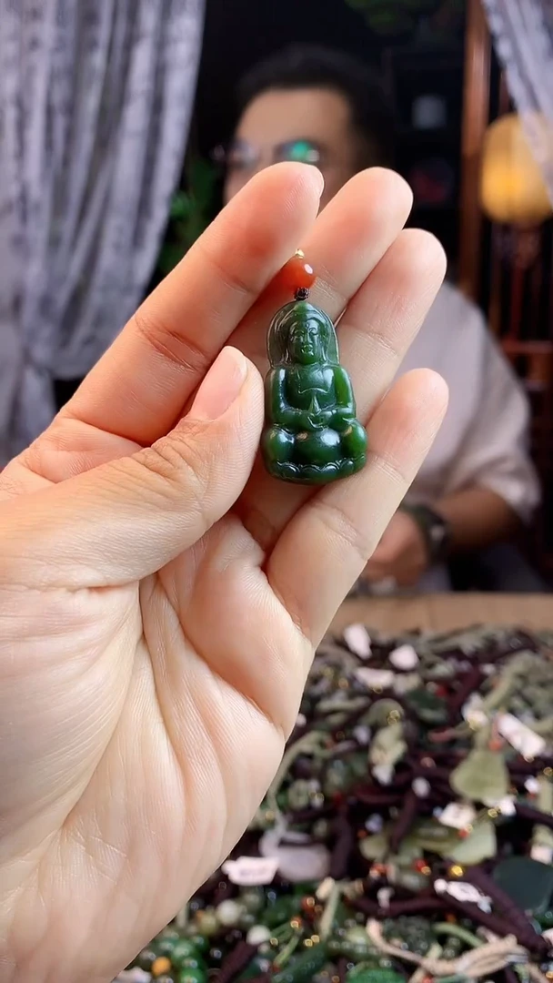 和田玉未镶嵌挂件多样性发货拍一发一