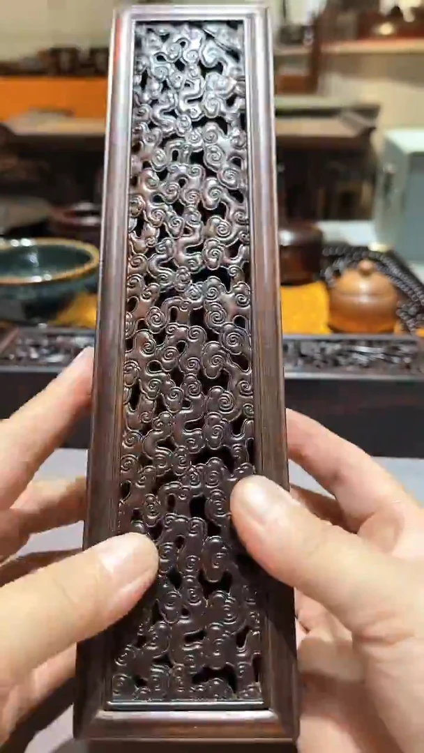 木精品木雕盒精工细作