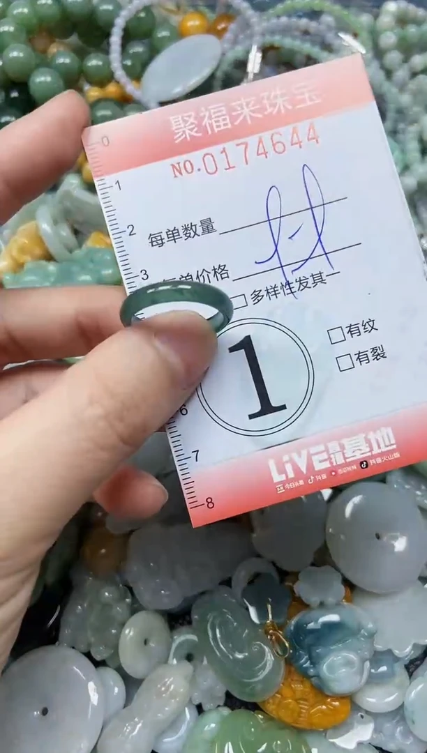 翡翠未镶嵌颈饰闪购01746444