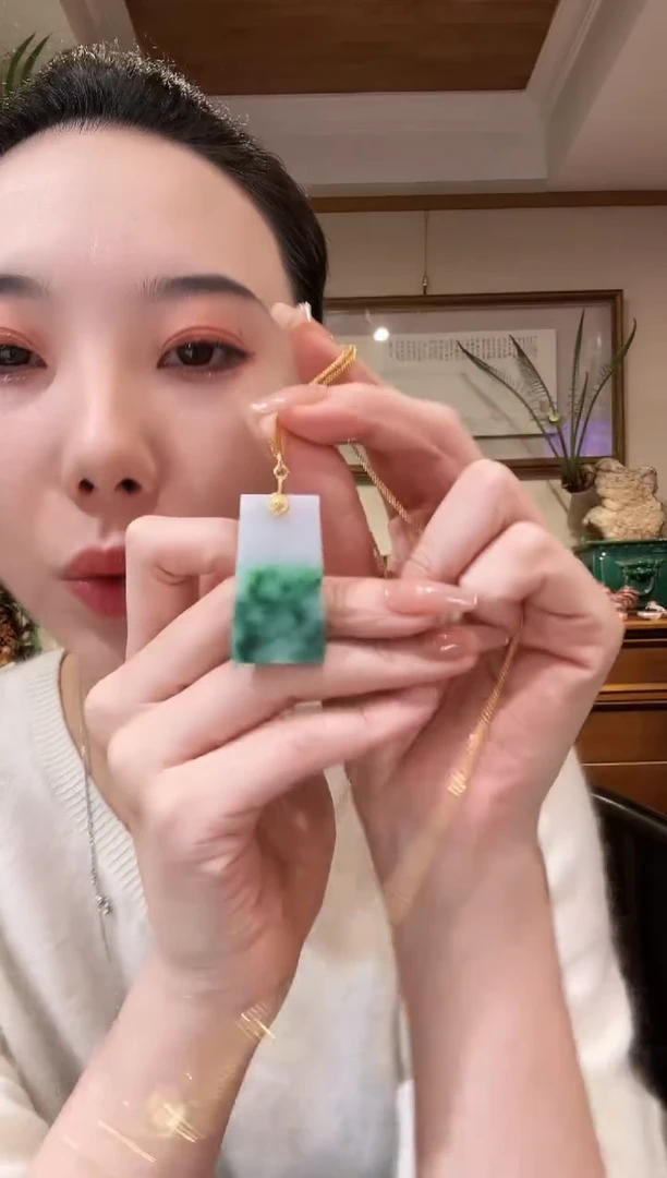 【闪购商品】翡翠颈饰未镶嵌国风