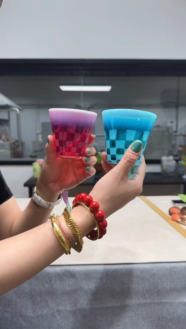 琉璃G慕忆家手作高口一对