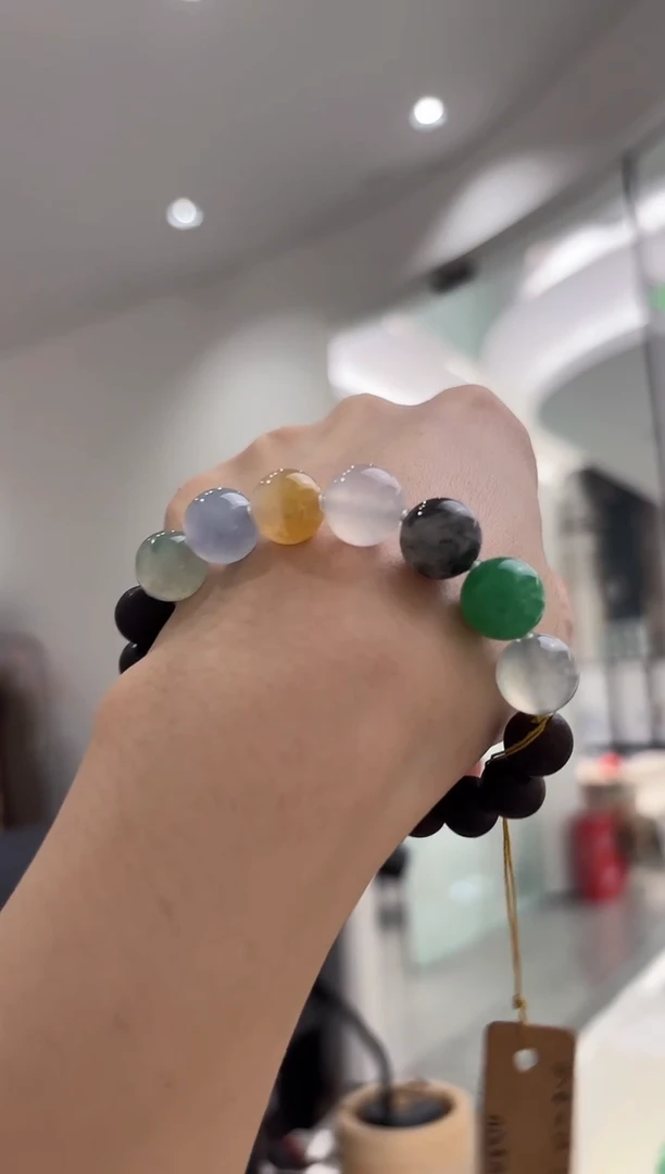 未镶嵌手串翡翠文玩多宝手串多人不退不换