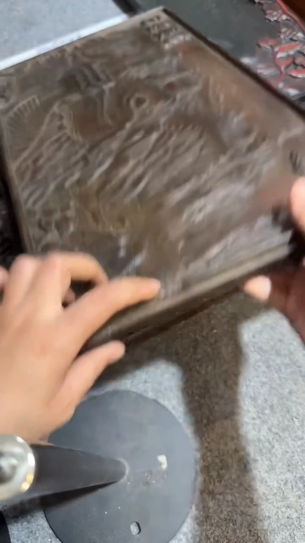 檀香紫檀（小叶紫檀）紫檀拆件雕刻板以直播间实物为准微瑕老物件