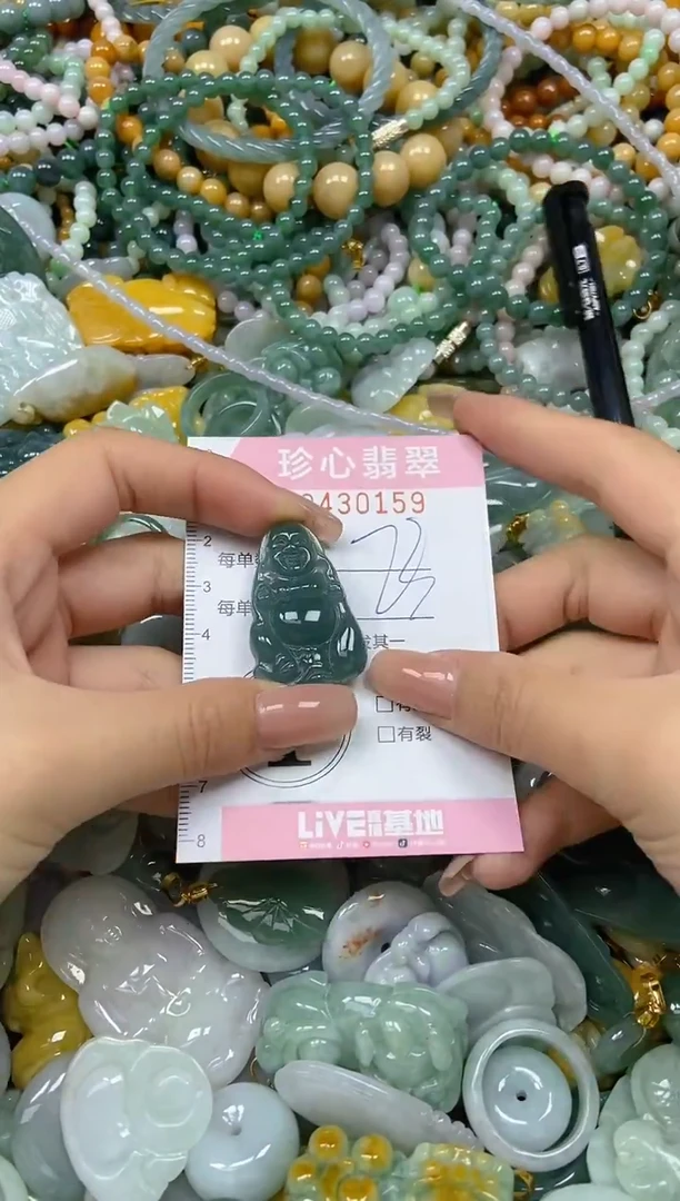 颈饰未镶嵌翡翠闪购0430159