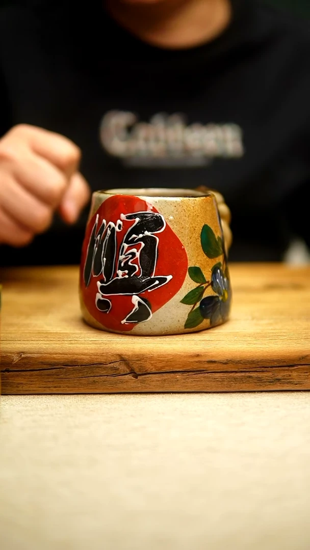 @@陶园瓷舍@@纯手工手绘@高温釉下彩