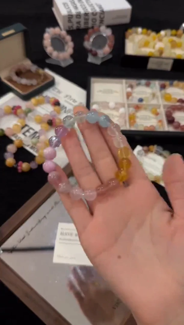 合金手链水晶多宝x2135