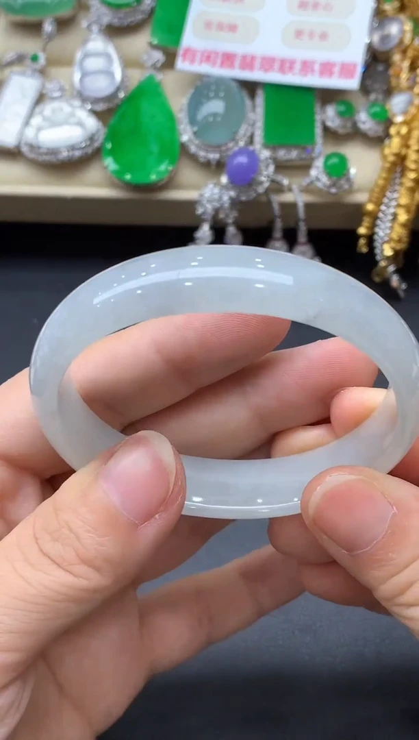 未镶嵌手镯翡翠?*铃43-中国好珍宝