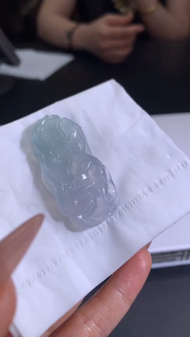 定制翡翠未镶嵌两***树翡翠