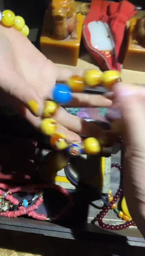 【闪购商品】琥珀手链未镶嵌35财财财财财财财财财