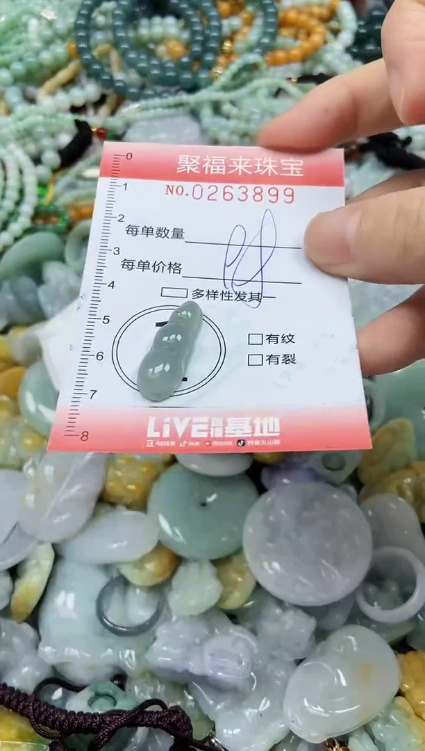 未镶嵌挂件翡翠闪购0263899