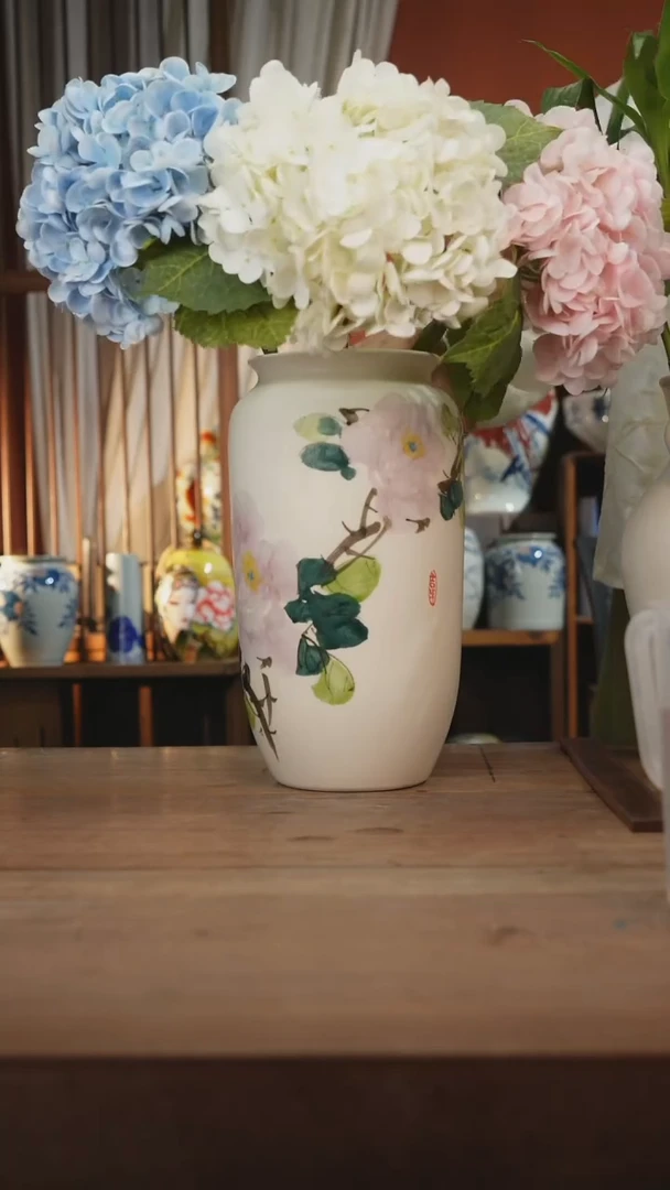 瓷片 景德镇设计师釉下手绘陶瓷餐具