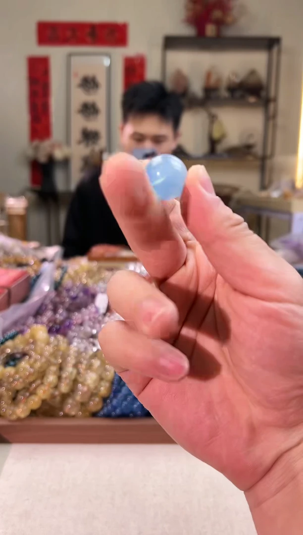 【闪购商品】海蓝宝石手链未镶嵌19mm＋海蓝宝配件（多样性发其一）