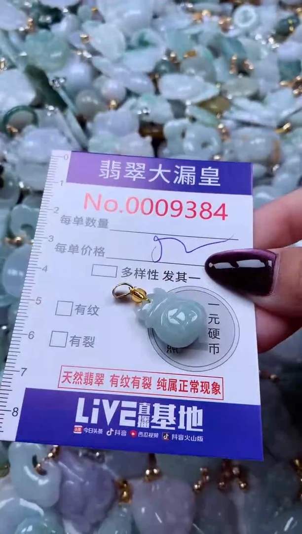 颈饰未镶嵌翡翠9384