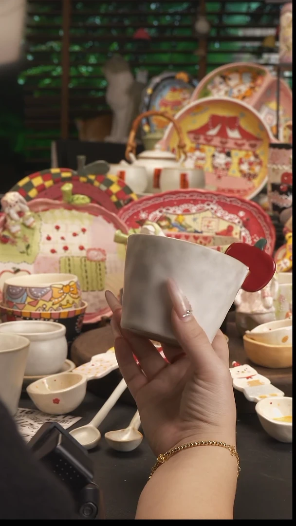 【原创设计】德化手绘陶瓷