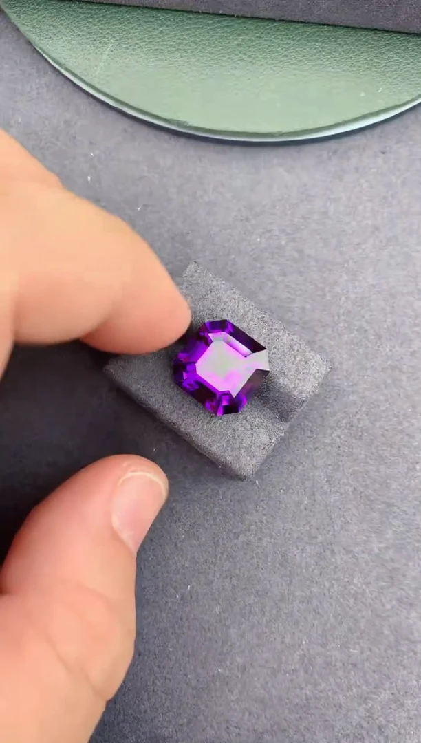 未镶嵌珠宝半成品紫晶10ct 紫水晶