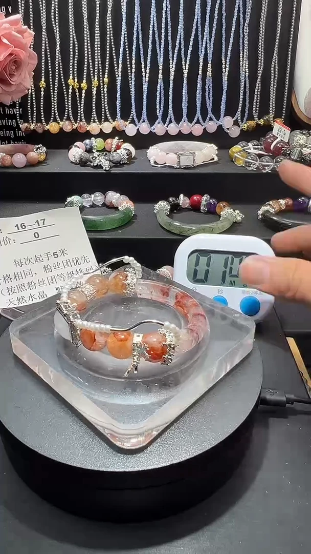 水晶手链未镶嵌水晶手链