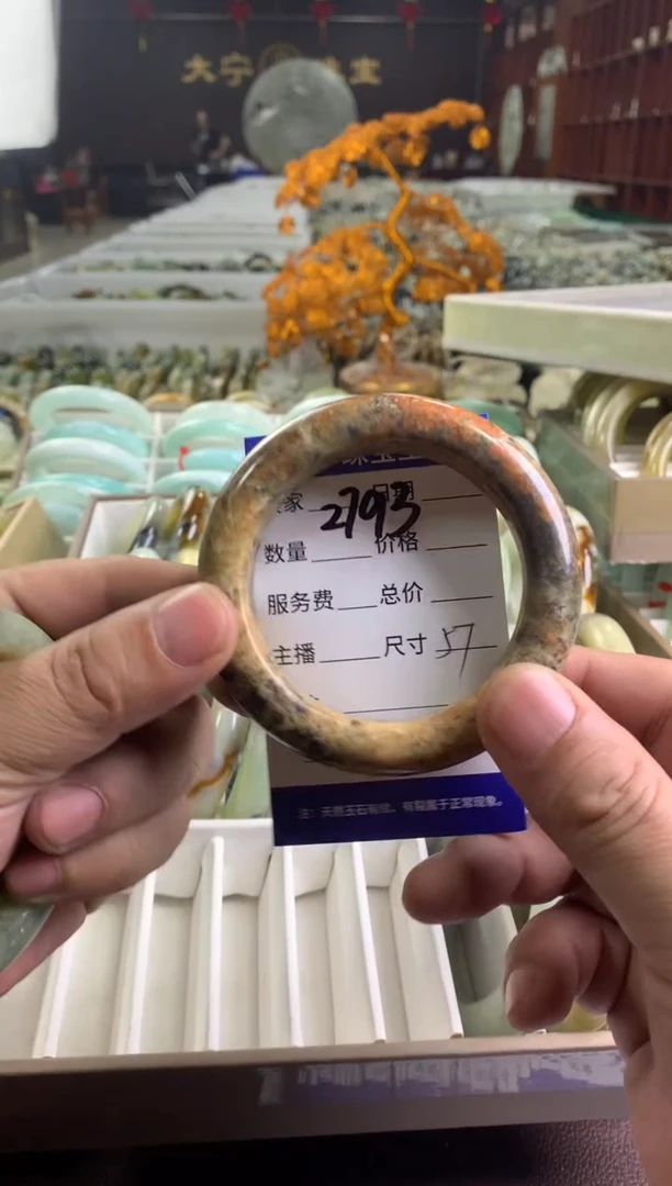 蛇纹石玉未镶嵌手镯2793