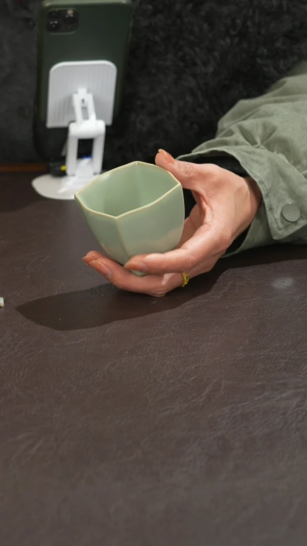 瓷宣宝汝瓷原矿原釉作品