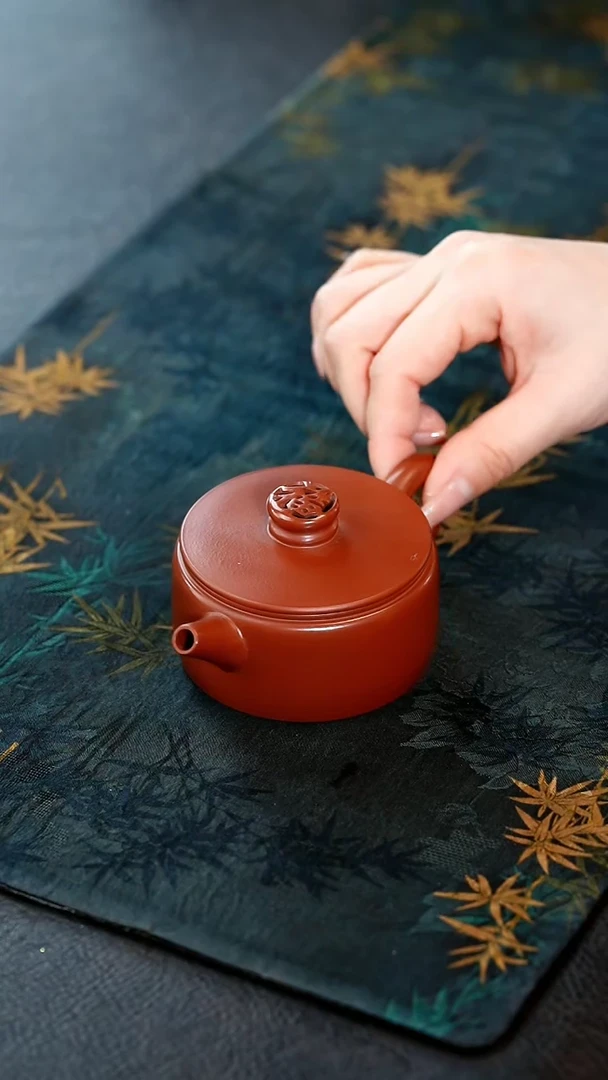 【闪购商品】紫砂茶壶21紫砂壶小朱泥汉瓦