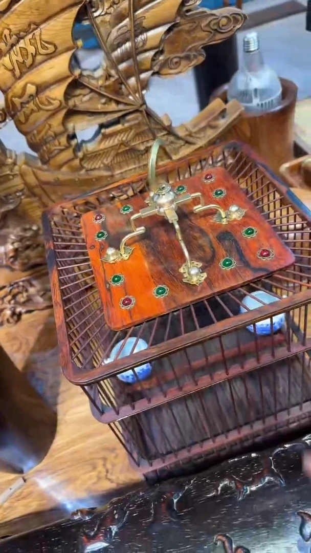 木油梨好鸟笼高端木艺