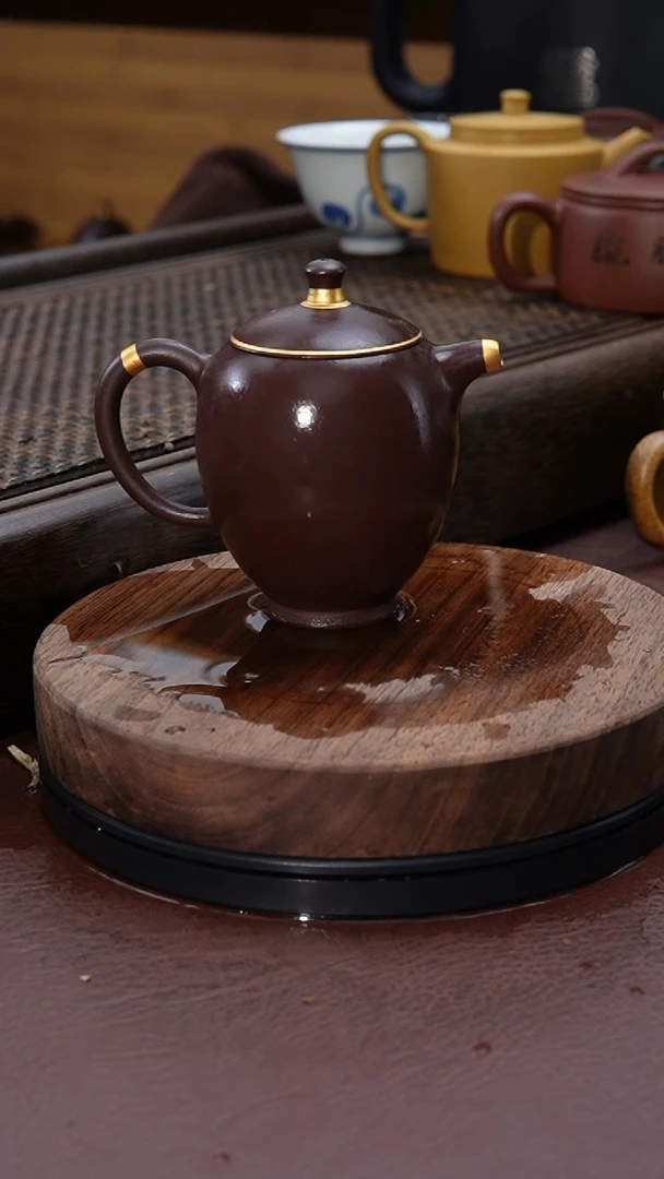 【闪购商品】紫砂茶壶描金怀香紫砂壶