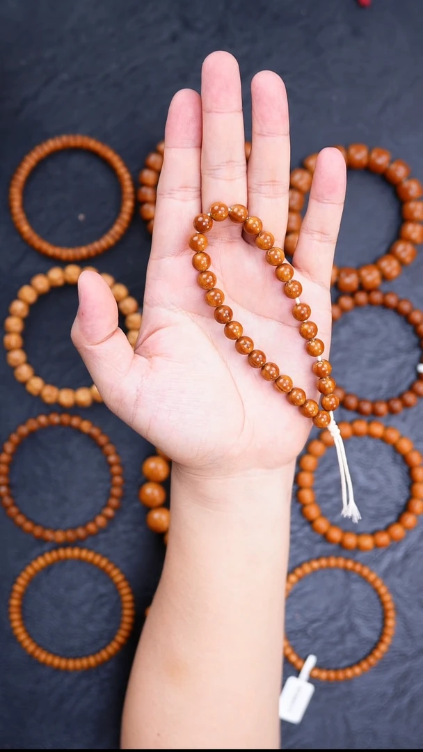 手串紫金鼠8.8实心圆珠手持