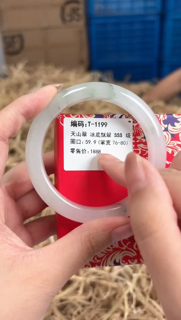 未镶嵌手镯石英质玉T-1199