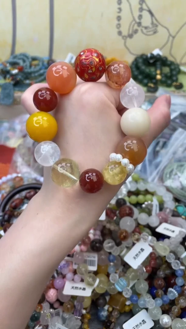 未镶嵌手链水晶454