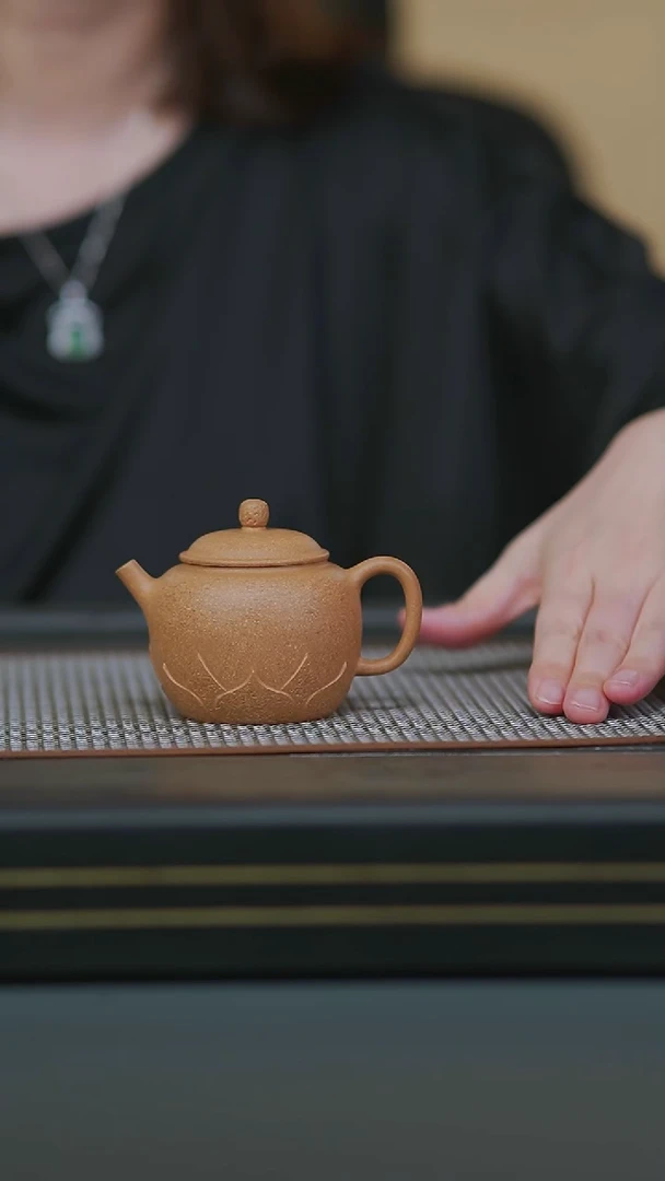 茶壶紫砂半手黄金段菩提150cc