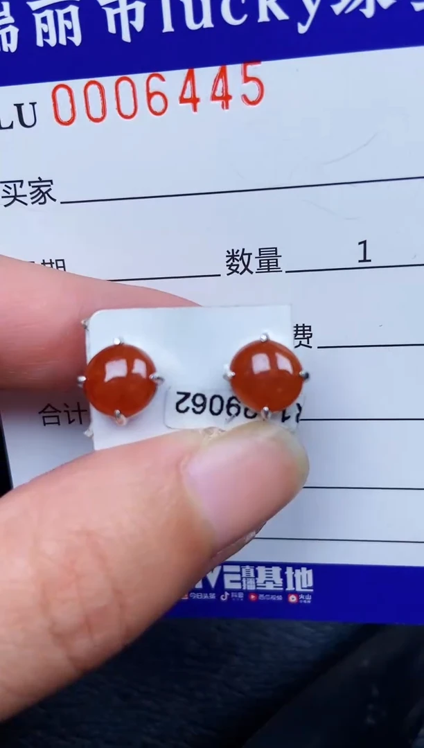 翡翠银S925镶嵌颈饰6445