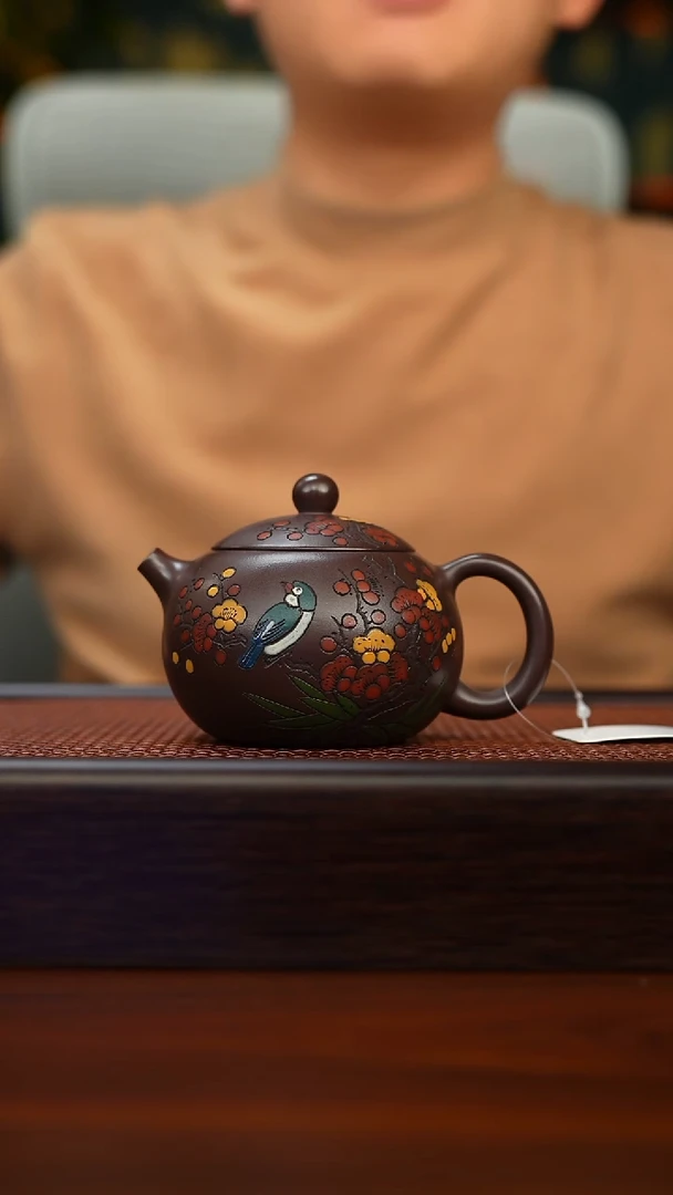 茶壶紫砂原矿紫砂手工茶壶