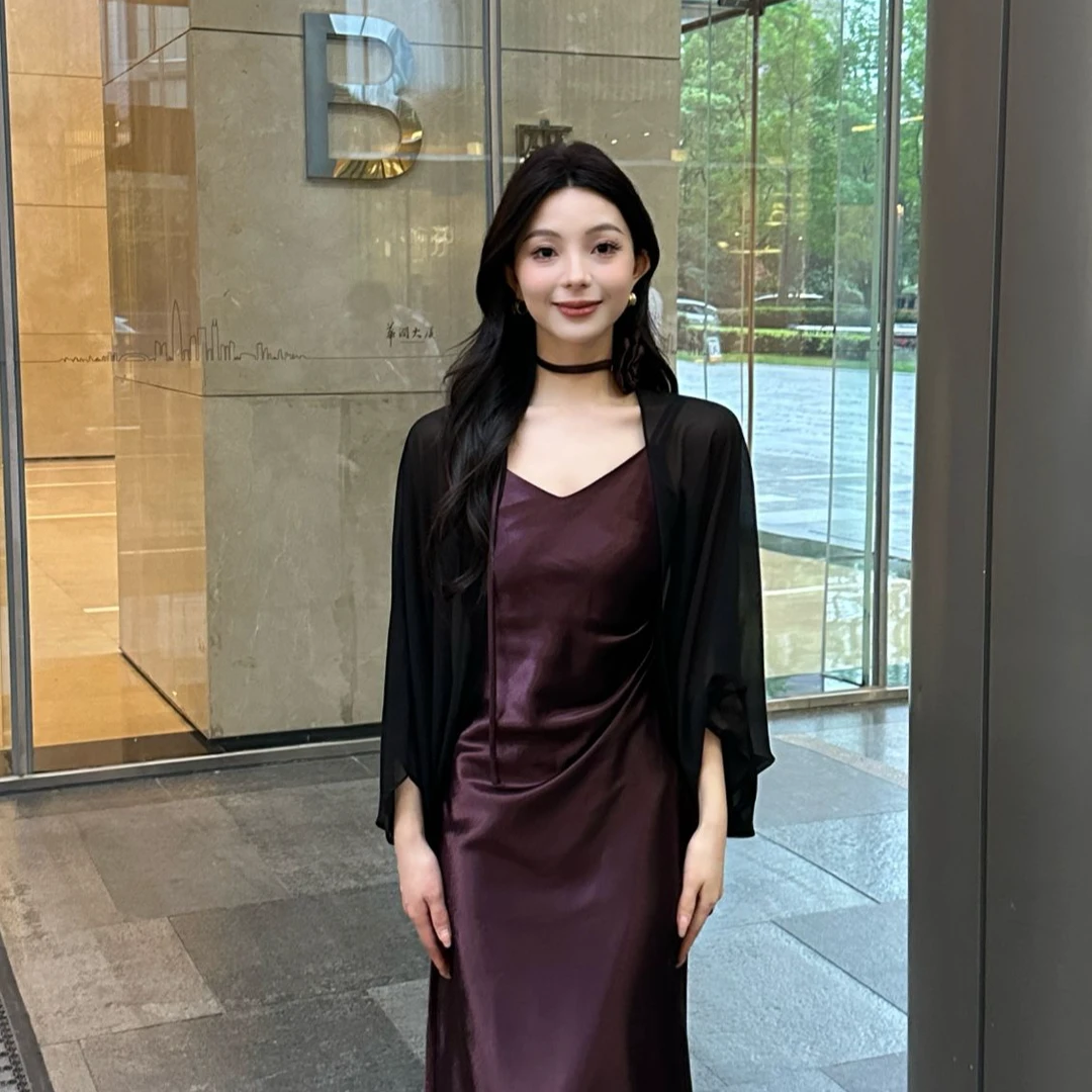 2025披肩时尚春夏百搭防晒纯欲气质款披肩L51XS129