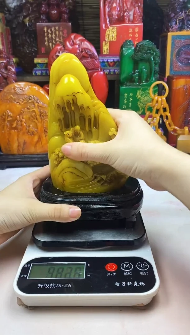 寿山石印石纯天然石料