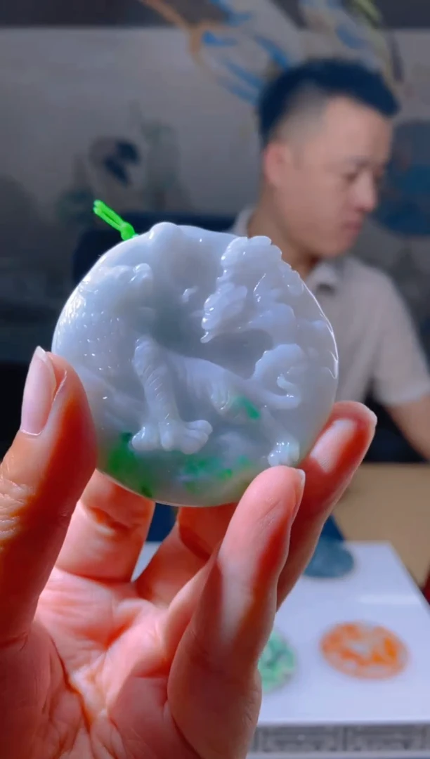 定制翡翠未镶嵌LL翡翠毛货SMYH27-19