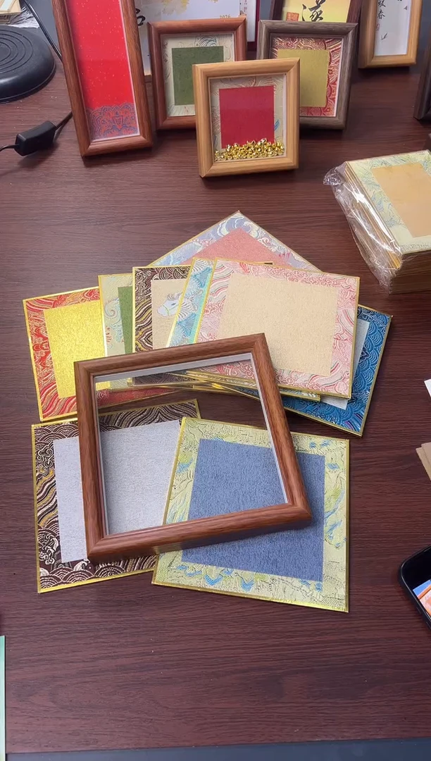 方6寸框10+宋锦10