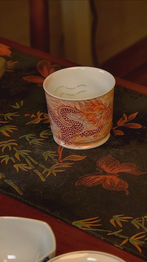 杯手工手绘杯杯很美丽